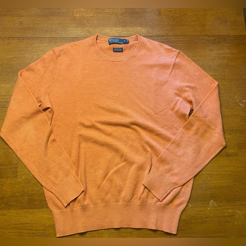 Vintage Polo Ralph Lauren Men's Cashmere Blend Crewneck Sweater